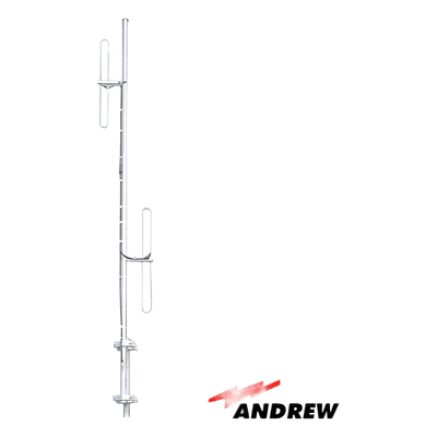Antena base / 2 dipolos / 150-158 MHz / 3-6 dBi ajustable / 500W / N macho