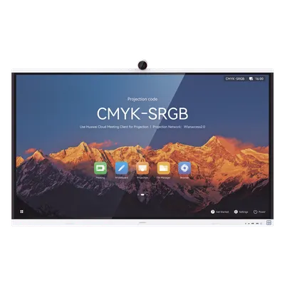 Pantalla Interactiva Inteligente / 75" / 4K UHD / Wi-Fi 6 / Cámara 4K / BYOM / Harmony OS
