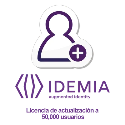 Licencia de actualización / 50,000 usuarios simultáneos / Terminal WR MA Sigma / Vinculación permanente