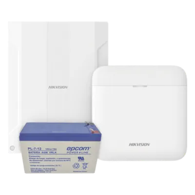 Kit de alarma Hikvision DSPWA48KS/EXP para migrar 16 zonas cableadas
