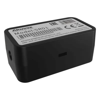 Módulo I/O para Control de Puerta / Comunicación Encriptada RS-485 / 1 Salida Relay NO/COM/NC / 1 Entrada Botón de Salida / Temperatura -20°C ~ +60°C / Interior
