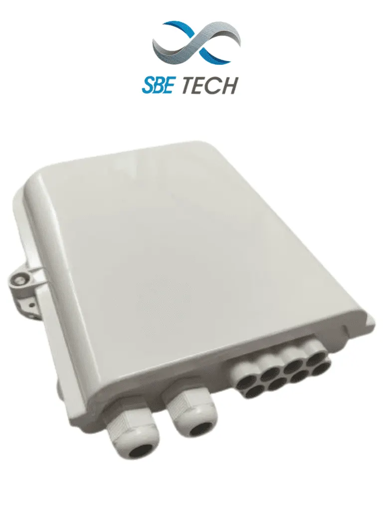 Caja de distribución FTTx SBE TECH SBE-CDEXTFTTX2X8NL IP65