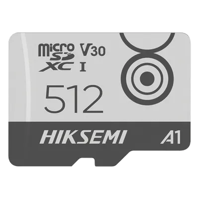 Tarjeta MicroSD HIKSEMI CITY GO de 512 GB para grabación móvil