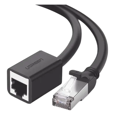 Cable de Extensión Ethernet Cat6 / F/UTP / Macho a Hembra / 5 Metros (16.40 Pies) / 1000Mbps / 250MHz / Cobre Puro / 568B