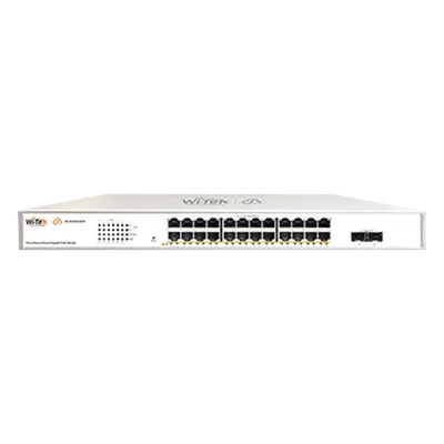 Switch PoE administrable WI-TEK WI-PCES326GF de 24 puertos Gigabit