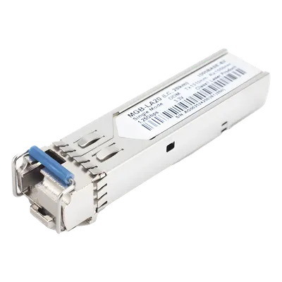 Transceptor SFP PLANET MGB-LA20 de 1 Gbps para fibra monomodo