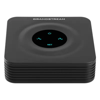 Adaptador de Teléfonos Analógicos ATA / 2 Puertos FXS / 2 Perfiles SIP / Ethernet 10/100 Mbps / Cifrado TLS y SRTP / Conferencia 3 Vías