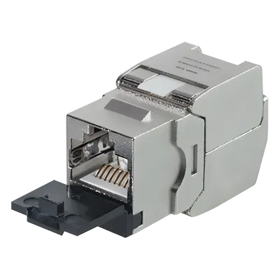 Módulo jack Keystone LINKEDPRO LPKJHC6A blindado Cat6A para 10 GbE