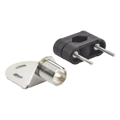 Soporte para Antenas Marinas / Adaptadores de Nylon / Rieles Cuadrados o Redondos / 22 mm, 25 mm y 32 mm / Acero Inoxidable