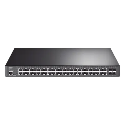 Switch PoE+ TP-Link TL-SG3452XP de 48 puertos y enlaces SFP+ 10G