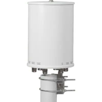 Antena Omnidireccional Doble Banda 8 dBi / Conector 4 x N Hembra / Frecuencia 2400-2500 MHz y 5150-5850 MHz / Polarización Vertical / Ganancia 8 dBi / Ancho de Haz Horizontal 360° / Ancho de Haz Vertical 17° / VSWR 1.5 Máx / Impedanc