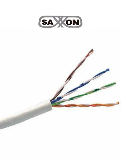 Bobina de cable UTP Cat5e SAXXON OUTP5ECOP305BC de 305 metros