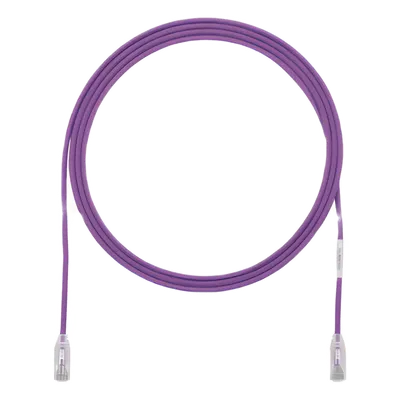 Cable de Parcheo UTP Cat6 / 28 AWG / 7.62 m (25 ft) / Diámetro Reducido 3.8 mm / Doble Clasificación CM/LSZH / PoE hasta 90W