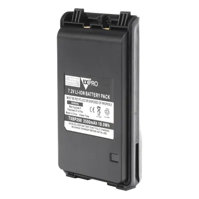 Batería para radio ICOM TX PRO TXBP298 Li-Ion de 2500 mAh
