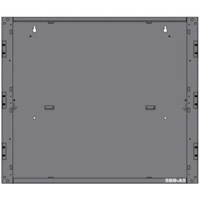 Backbox NOTIFIER SBB-A5 para Panel de Alarma, Acero Calibre 16, 25.41 x 20.31"