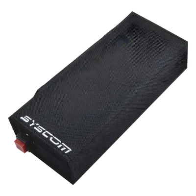 Estuche de Transporte / Poliéster con Cartón / 19.6 x 16 cm / 7.7 x 6.3 in / Compartimento Pila 9V / Cierre Velcro