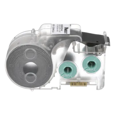 Casete de Etiquetas Autolaminadas / 350 Etiquetas / 0.75 x 0.75 in / 18-14 AWG / Vinilo / -46°C a 107°C