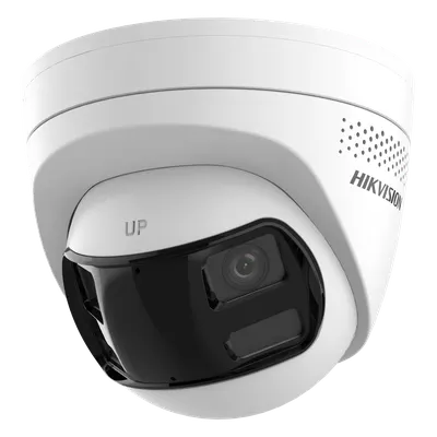 Cámara turret IP Hikvision DS-2CD1363G2P-LIUF/SL panorámica 180°