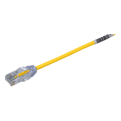 Cable de Parcheo UTP / Cat6 / 28AWG Diámetro Reducido / 20 cm (0.66 ft) / CM/LSZH / PoE IEEE 802.3bt