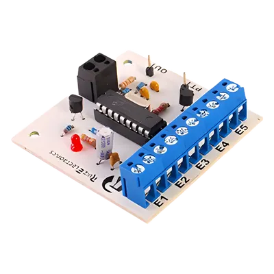 Tarjeta generadora DTMF / 12V / 5 Entradas / Control PTT / Señal Activada en Bajo