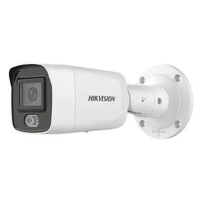 Bala IP 4 Megapixel / Imagen a Color 24/7 (ColorVu) / Lente 2.8 mm / Luz Blanca 40 mts / Exterior IP67 / WDR 130 dB / Audio y Alarma I/O / Captura Facial / ONVIF / Micro SD