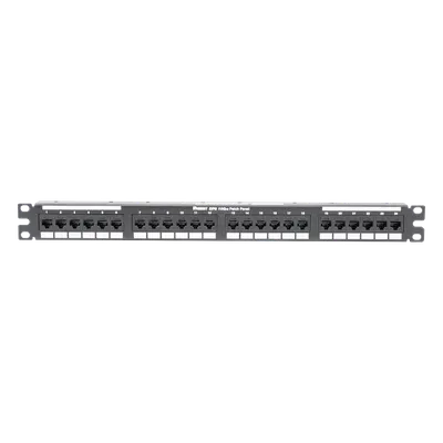 Panel de parcheo PANDUIT DP246X88TGY Cat 6A de 24 puertos