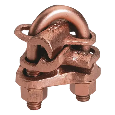 Conector mecánico tipo GX / Conexión cruzada 2 cables / Calibre 4 a 2/0 tre / Silicio bronce Durium / 2.75 x 1.69 x 1.69 in (70 x 43 x 43 mm) / Sin revestimiento