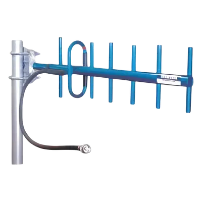 Antena Base Direccional Yagi / 7 Elementos / 890-960 MHz / 10 dBd / 23.75 pies / Resistencia Viento 125 mph