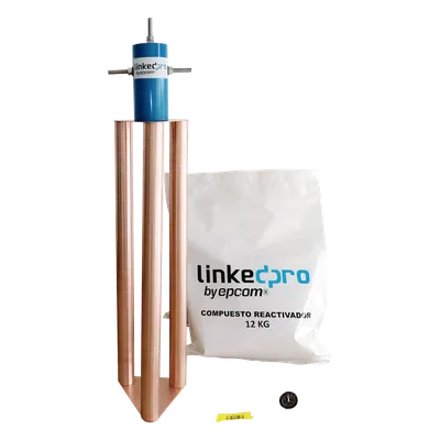 Electrodo de puesta a tierra LINKEDPRO LP-GROUND-200A de cobre