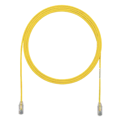Cable de parcheo PANDUIT UTP28SP1YL Cat6 amarillo de 0.3 m