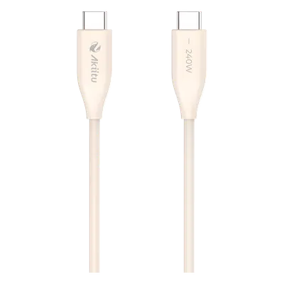 Cable USB-C a USB-C EZVIZ AKPAC24SL1.5M de 240W y 1.5 m