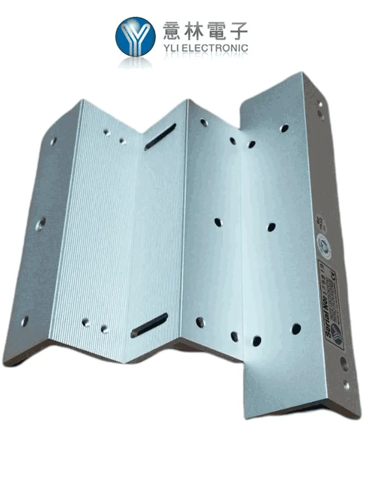 YLI MBK180ZLW - Soporte  ZL para instalacion de chapa magnetica YM180WS para exteriores