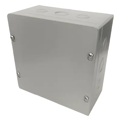 Caja de Pase / 30 x 30 x 15 cm / 12 x 12 x 6 in / NEMA 1 / Uso Interior