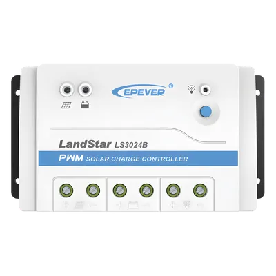 Controlador de carga solar EPEVER LS-3024-B PWM de 30 A