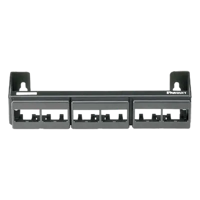 Panel de parcheo PANDUIT CWPP12WBL de 12 puertos Mini-Com