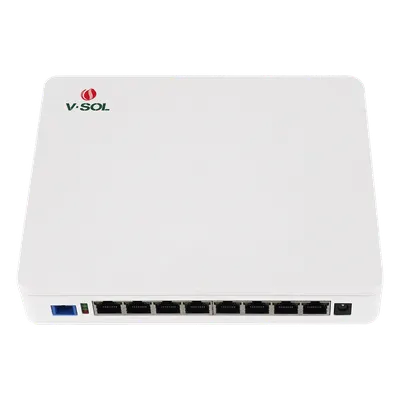 ONU V-SOL ICT3310DPS-8G2NAC dual EPON/GPON con 8 puertos PoE