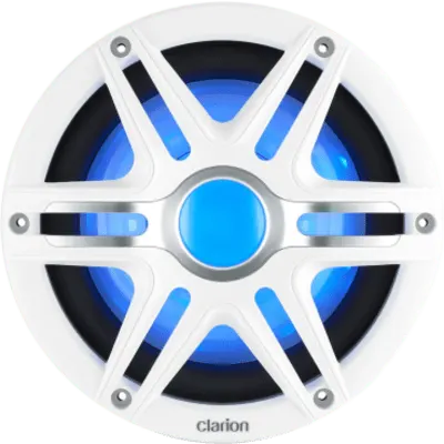 Subwoofer Náutico 10" / 250 W RMS / 4 Ω / LED RGB / Deflector Infinito / Polipropileno