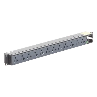 PDU básico para rack PANDUIT P12B01M de 12 contactos y 15 A