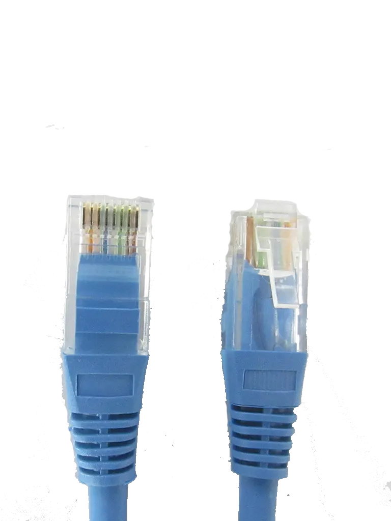 SAXXON P5E3UA - Cable patch cord UTP 3 metros / CAT 5E / Color azul