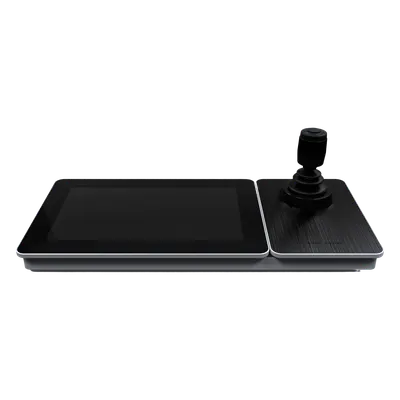 Controlador IP Hikvision DS-1600KI(B) con joystick y pantalla táctil