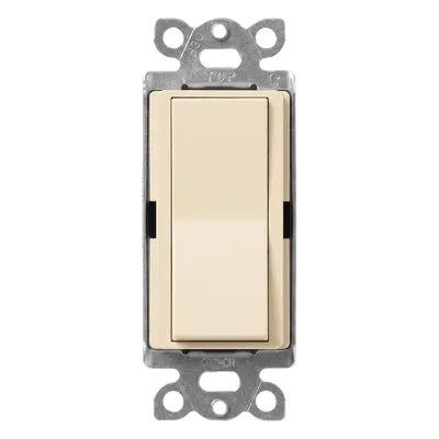 Interruptor de Paleta Unipolar / 15 A / 120-277 V / Iluminación y Motores / Terminales de Tornillo
