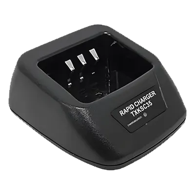 Cargador rápido TX PRO TX-KSC35 para radios Kenwood, de 6 posiciones
