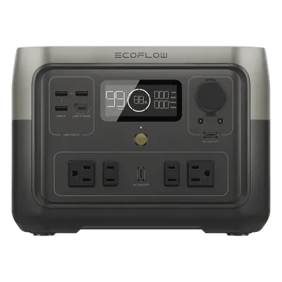 Estación de Energía Portátil / 512 Wh / 4 AC 500 W (1000 W Pico) / USB-C 100 W / Carga Solar 220 W / Wi-Fi y Bluetooth
