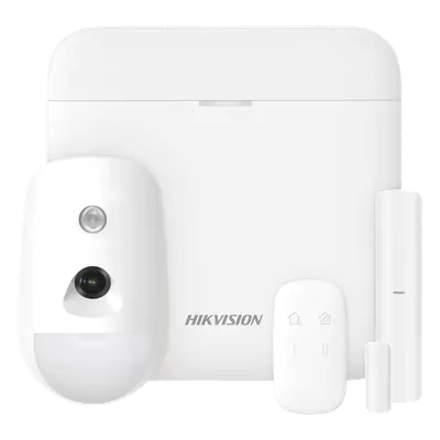 Kit de alarma inalámbrica Hikvision DS-PWA48-KS-CAM con cámara PIR
