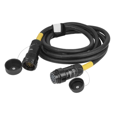 Manguera de AC tipo Socapex / Conectores macho y hembra / 10 m (32.8 ft)