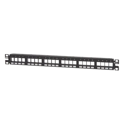 Panel de parcheo PANDUIT NKPP24FMY de 24 puertos para rack