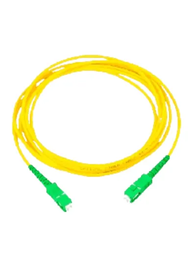 Jumper de fibra óptica OEM LMN-FO-SCA-SCA-02 SC-SC APC de 2 metros