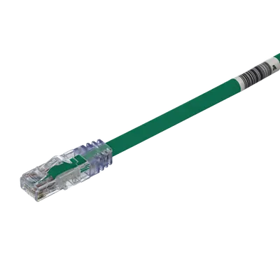 Cable de Parcheo UTP / Cat6A / 24 AWG / CM / Verde / 7.62 m (25 ft)
