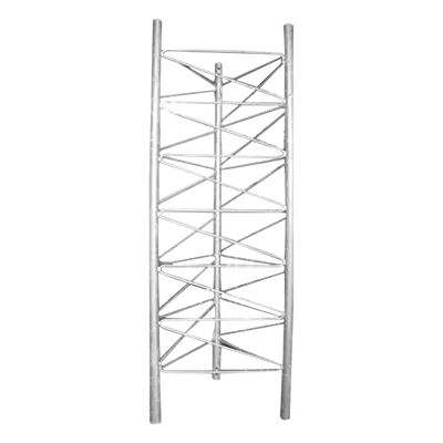 Tramo de desplante para torre arriostrada / 90 cm ancho / 3 m longitud / Galvanizado en caliente / Carga 1000 kg / Resistencia viento 200 km/h
