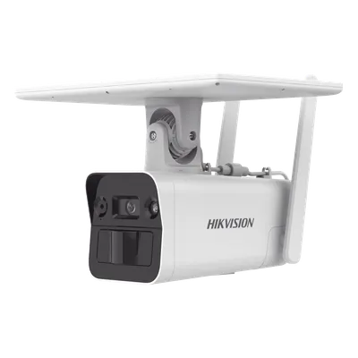 Kit Solar IP Autónomo / 4 Megapixel / Doble Detección Radar + PIR / IR 10 m (32.8 ft) / 4G con SIM / Audio Bidireccional / IP67 / Autonomía 11 Días